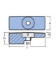 Plate For Engines Serie Motor 140Hp - 00937 - Tecnoseal